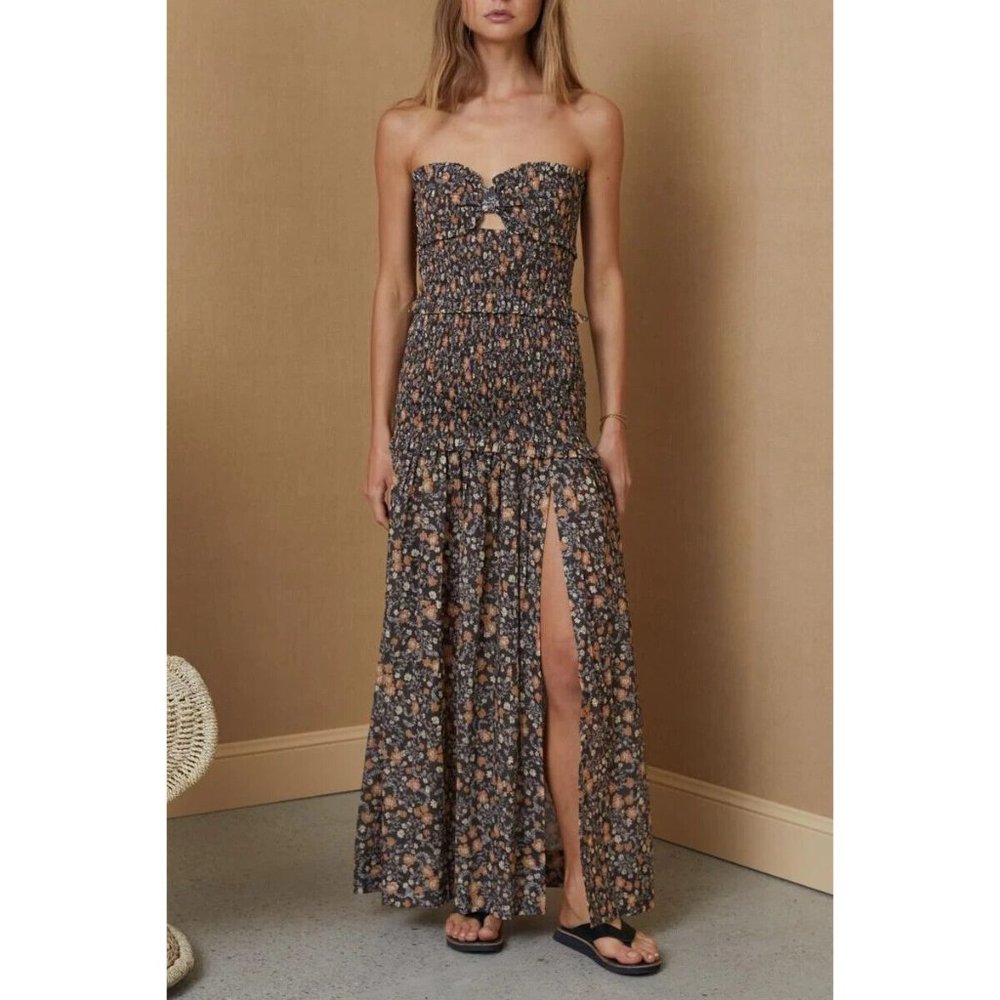 Bec & Bridge Janice Cotton Maxi Dress - Size 10 - Picture 1 of 12